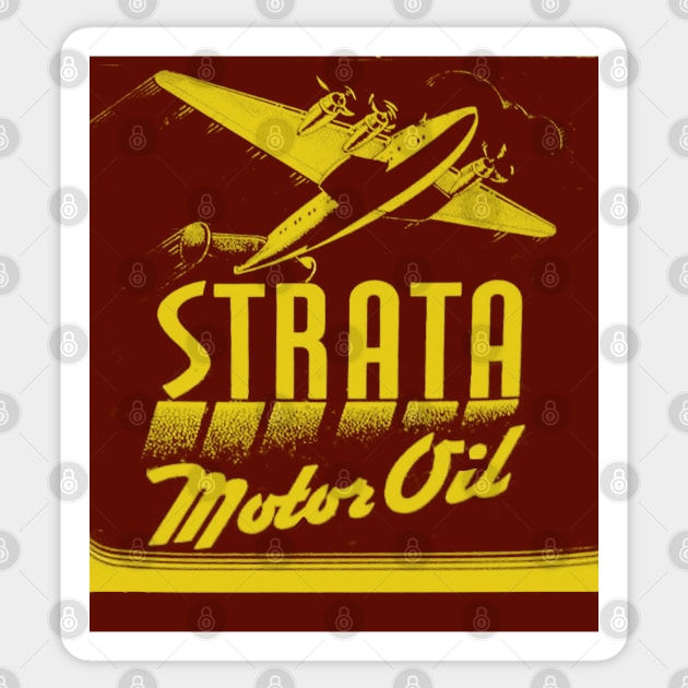 Strata Oil Sticker by Midcenturydave